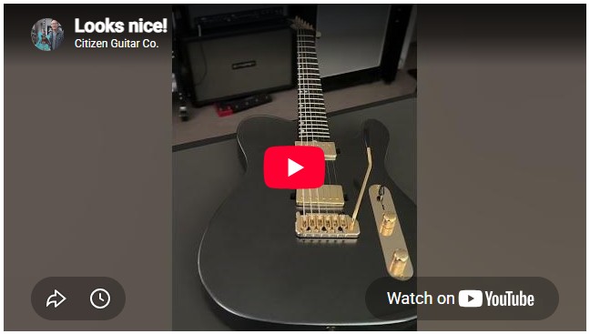 Discontinued Custom Necks and Bodies